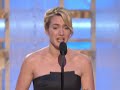 Kate Winslet Wins Best Actress Motion Picture Drama Golden Globes 2009 online video cutter com