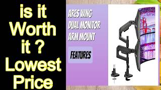REVIEW ARES WING Dual Monitor Arm Mount Features - Important Information