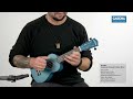 Video: CASCHA HH-3962 UKULELE SOPRANO - BLUE