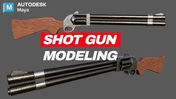 Timelapse: Effortless Shotgun Modeling in Maya for Stunning Results