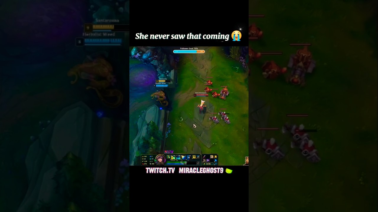 Vayne never saw that coming 😭 Stream league of legends highlight 🍋‍🟩
