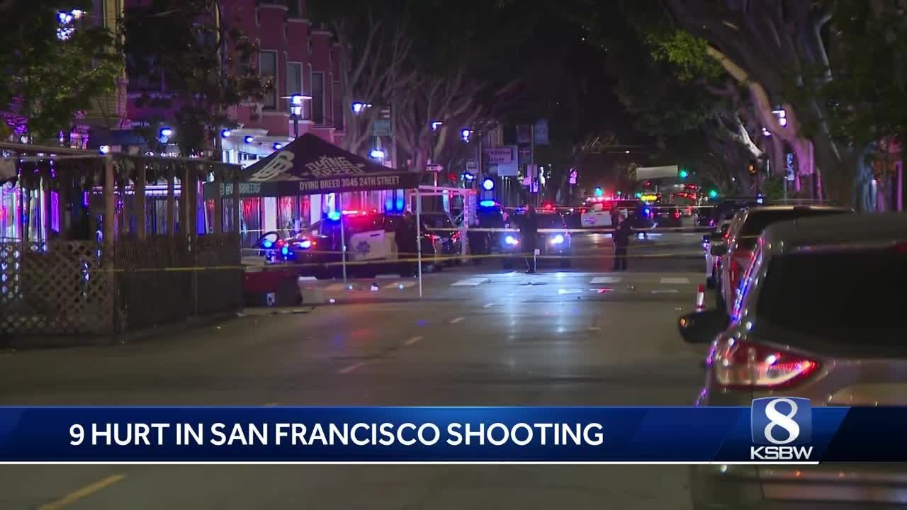 9 shot in San Francisco's Mission District Friday night YouTube