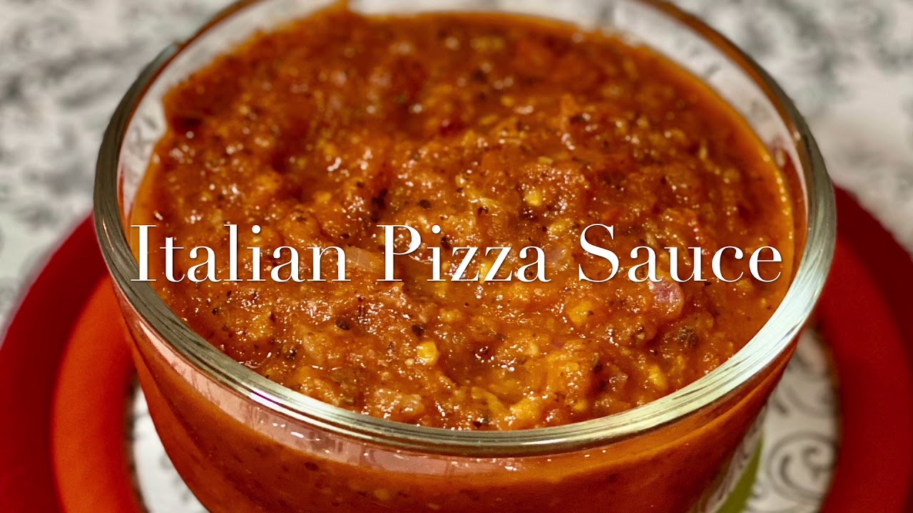 Italian Pizza Sauce Recipe Homemade Pizza Sauce 5min Pizza Sauce 