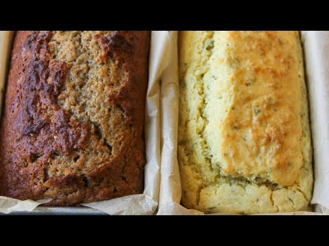 "Quick Bread" Base Recipe, Savory or Sweet