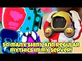 💪  I FILLED MY VIP SERVER WITH *MYTHICS* & *SHINY MYTHICS* (INSANE) 👀. | Bubble Gum Simulator [RBLX]