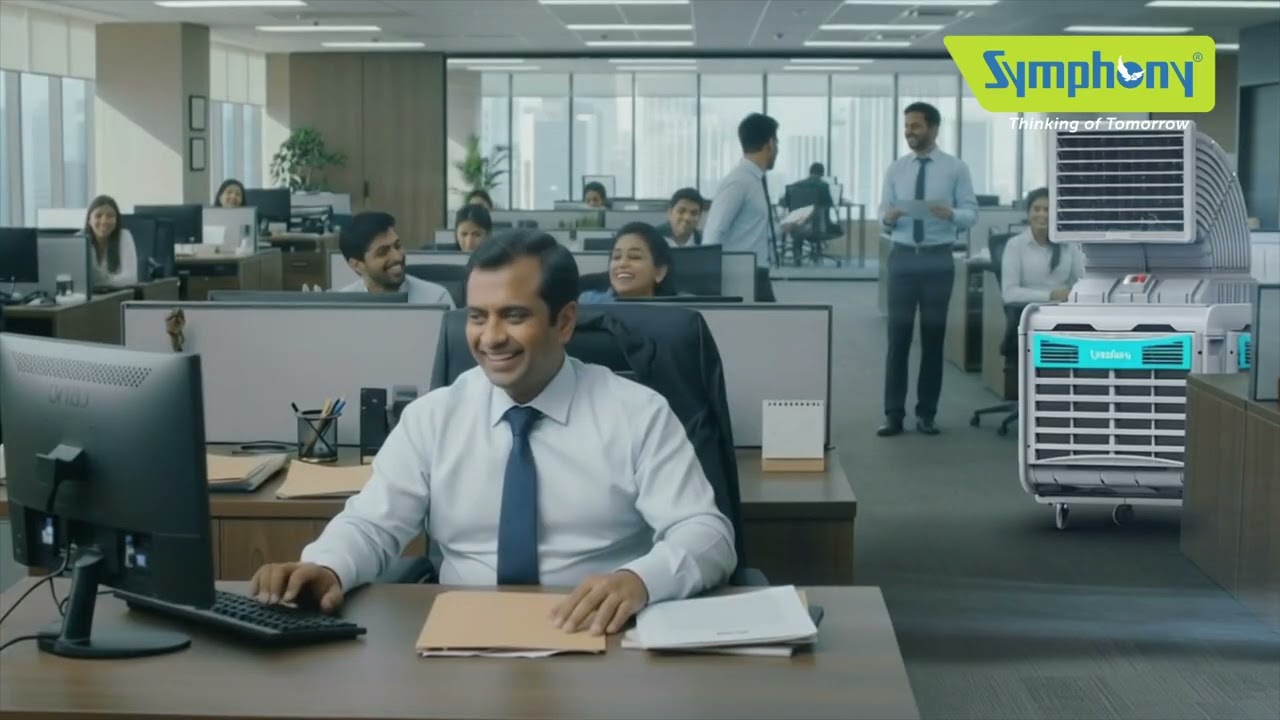 Cool Commercial Spaces, Save Energy: Symphony Venti-cooling - 1/10th HVAC Bills