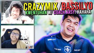 Crazymixbassilyo Laptrip Kwentuhan With Coach Arsy Ng Mlbb