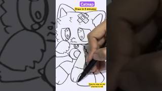 How to draw catnap