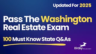 Washington Real Estate Exam 2024: 100 Must-Know Questions & Answers