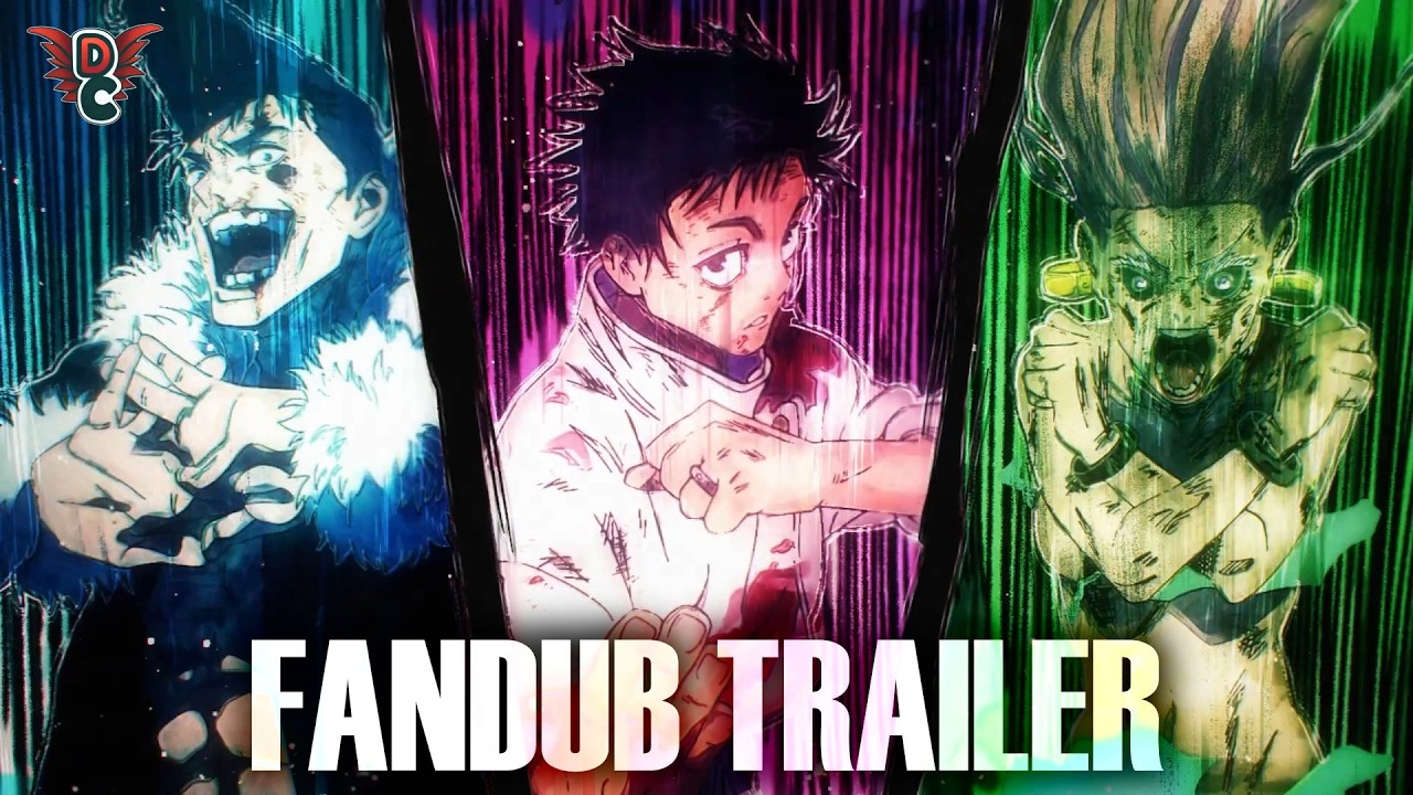 Jujutsu Kaisen - [DUB TRAILER] THREE WAY DOMAIN EXPANSION