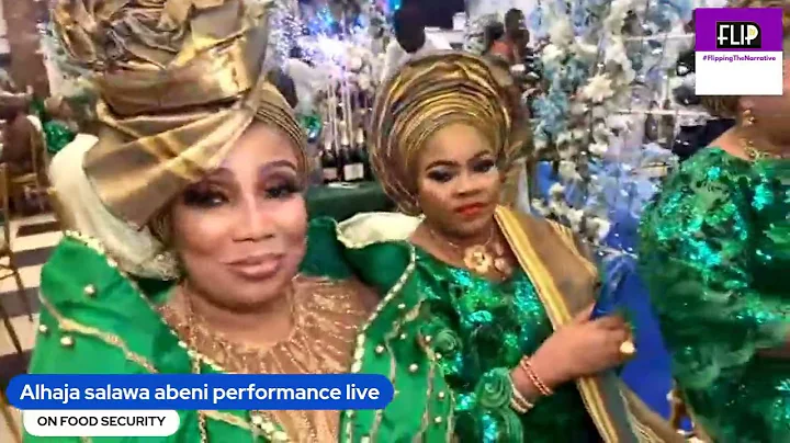 ALHAJA SALAWA ABENI'S LIVE PERFORMANCE AT 60TH BIRTHDAY OF ADISA ORIS