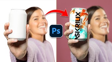 How To Make Realistic Can Mockup in Photoshop #photoshop