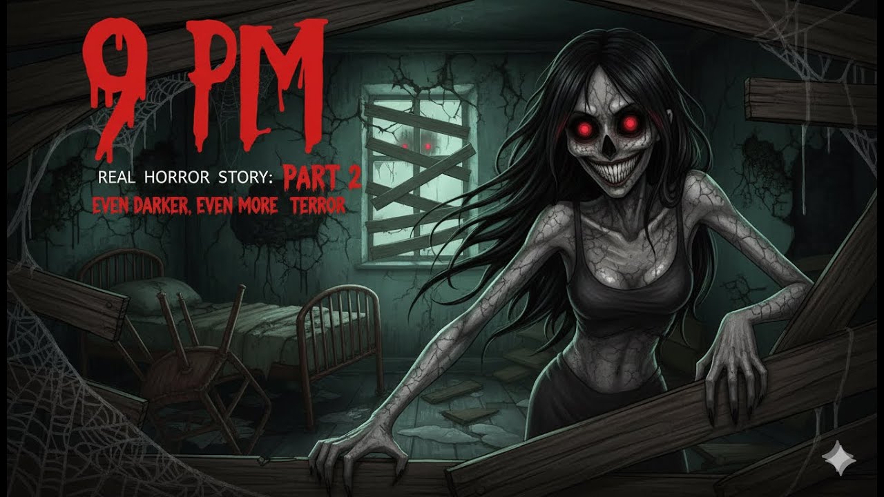 9 pm horror story part 2 | horror kahani | deadlinediaries - YouTube