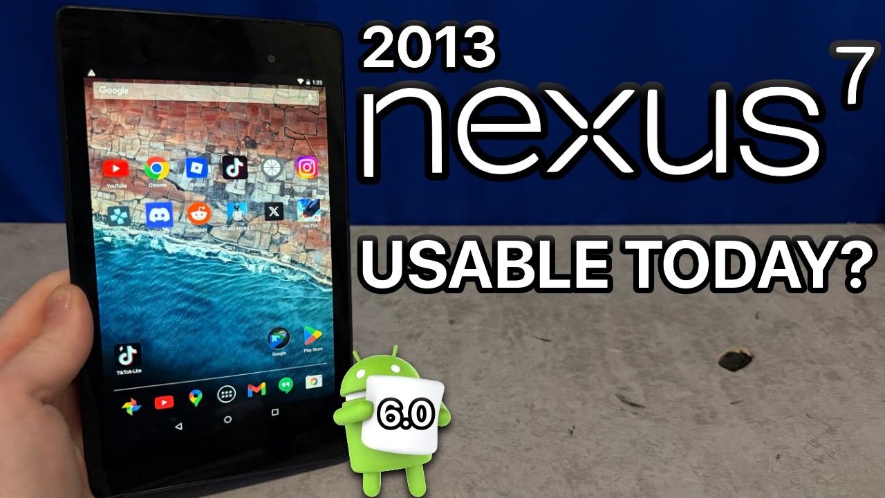 How bad is the 2013 Nexus 7 in 2026...