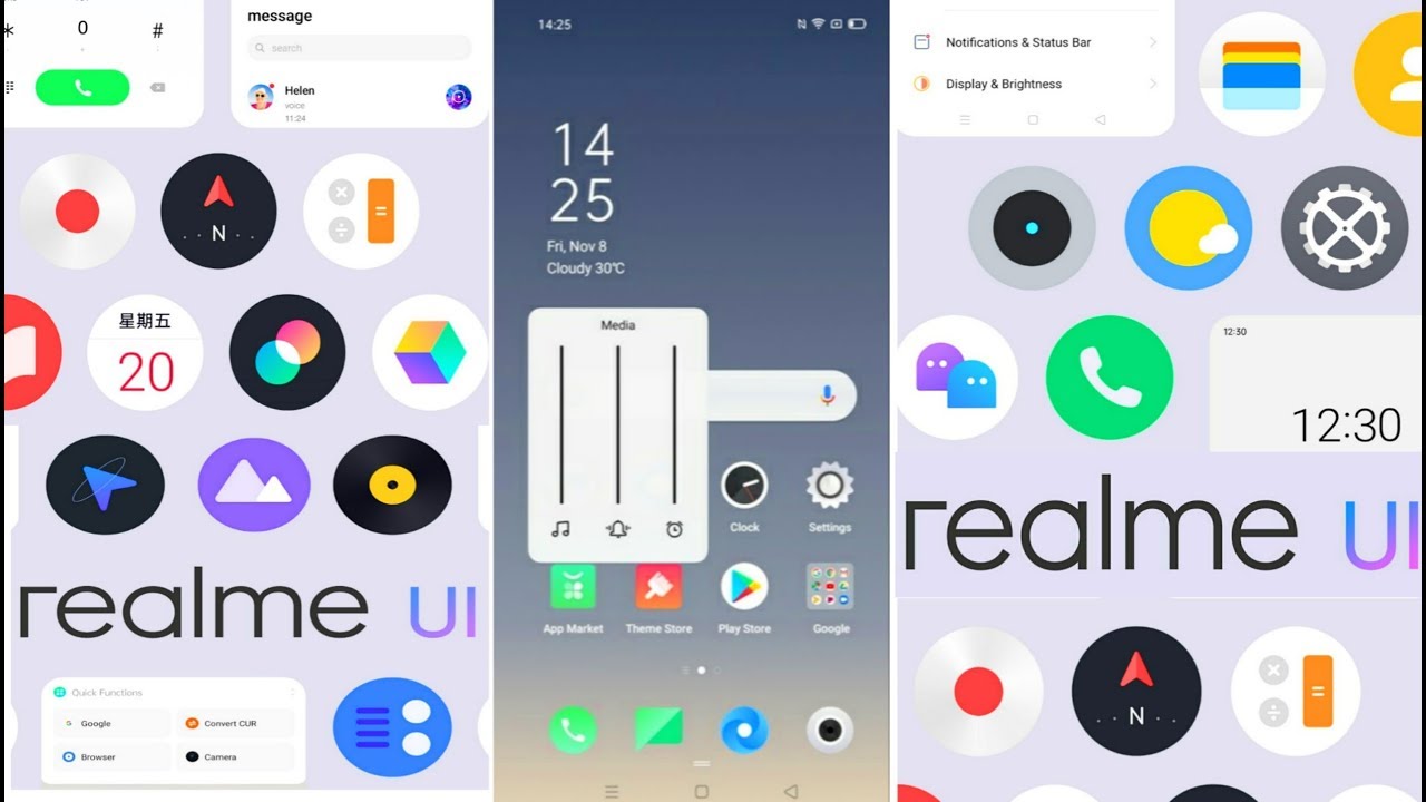 Версия realme ui