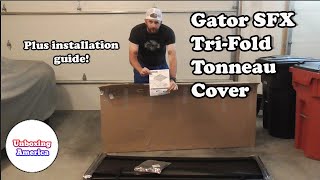 Gator SFX Tri-Fold Tonneau Cover Unbox and Installation Guide screenshot 3