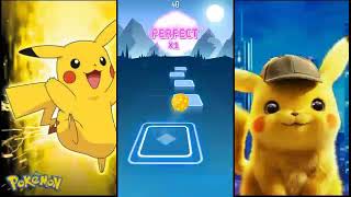 Pika pika Pikachu Song | Pokemon Theme song  | Tiles Hop EDM Rush. YSZ 360 screenshot 4