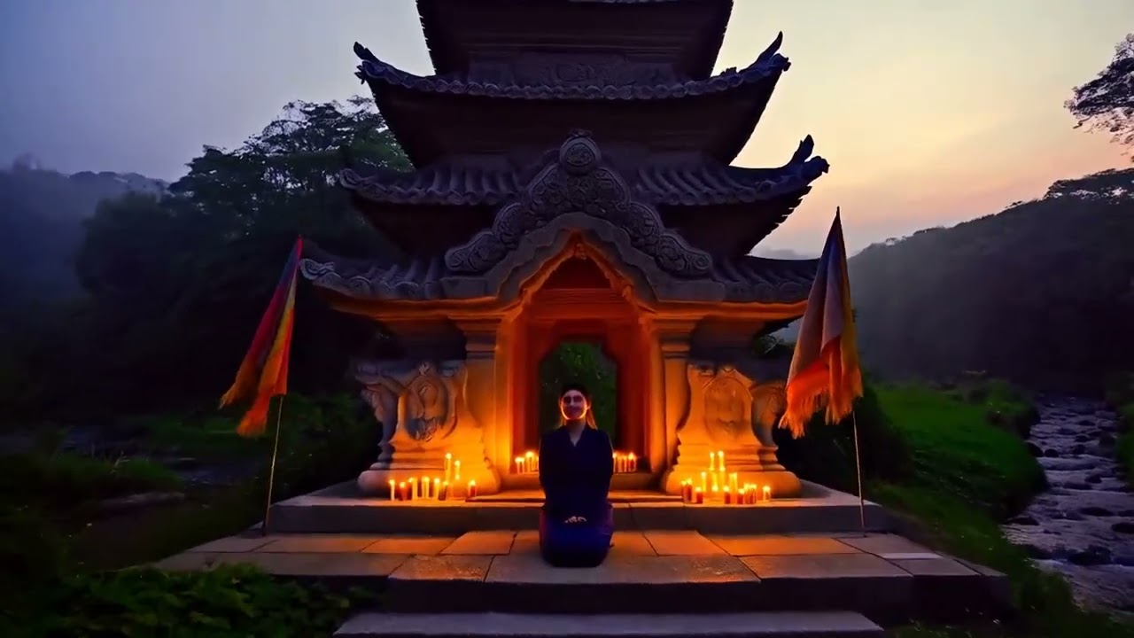 Rainy Shrine Meditation – Lofi Loop