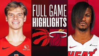 Game Recap: Heat 118, Raptors 103