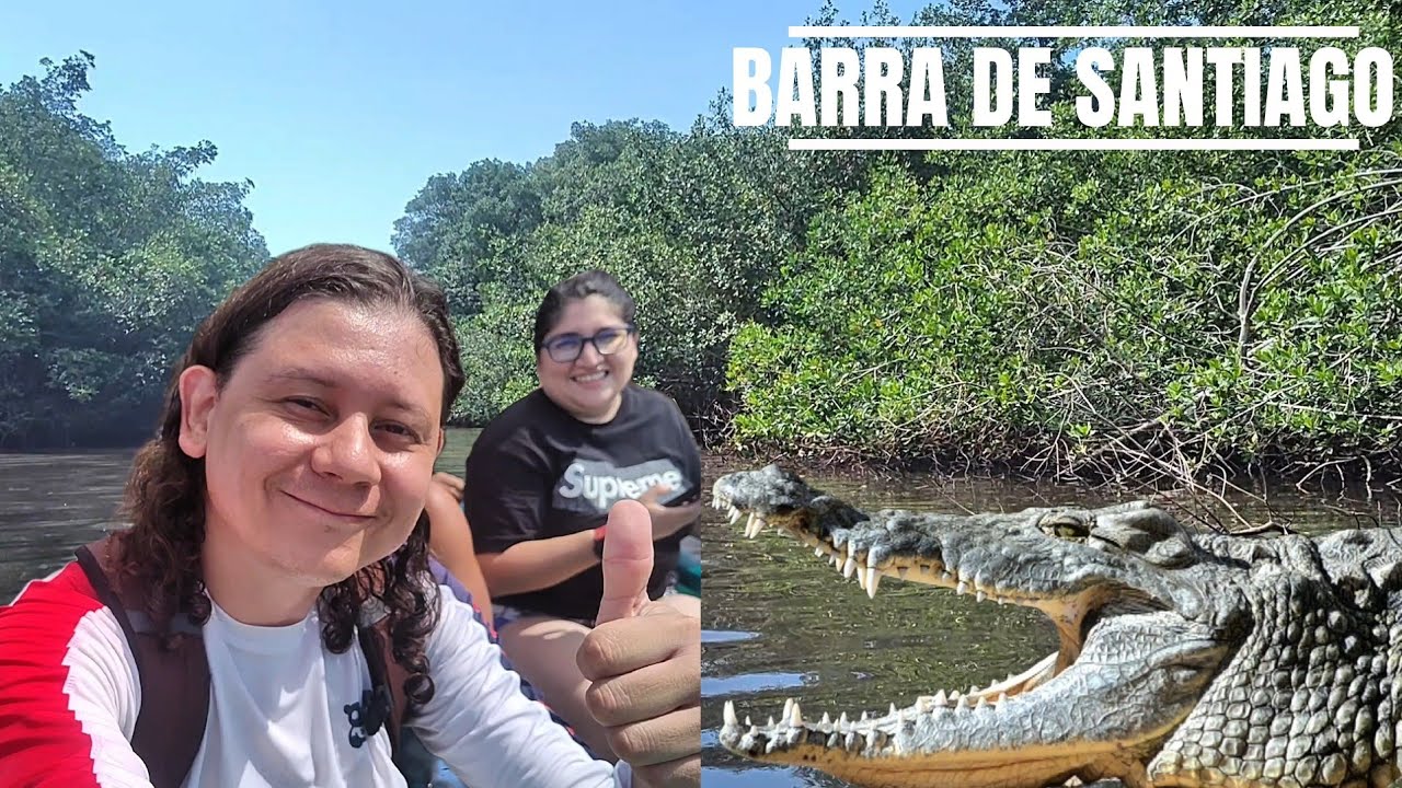 NOS FUIMOS A BUSCAR COCODRILOS A LA BARRA DE SANTIAGO 🇸🇻🇸🇻🇸🇻 - YouTube