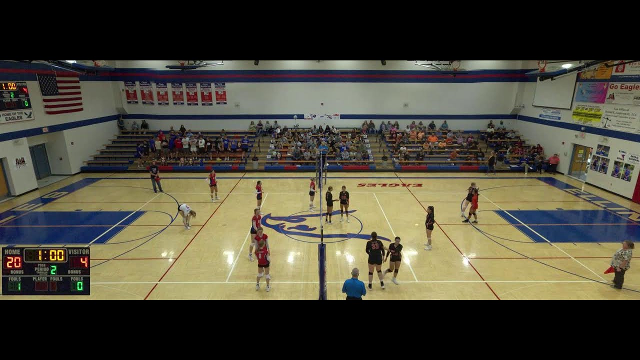 EHS JV Volleyball vs Larned YouTube