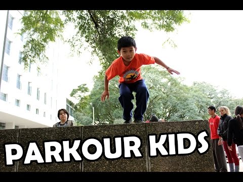 Parkour para crianças