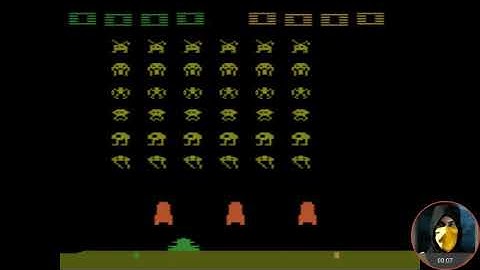 Space Invaders Expert/A Double Shots - Atari 2600 Emu