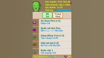 hành trình úp đệ tử báo nhất game nro 🥰🥰🥰