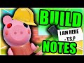 CUSTOM NOTES IN PIGGY BUILD MODE?! | Suggestion Review #47 👏👏