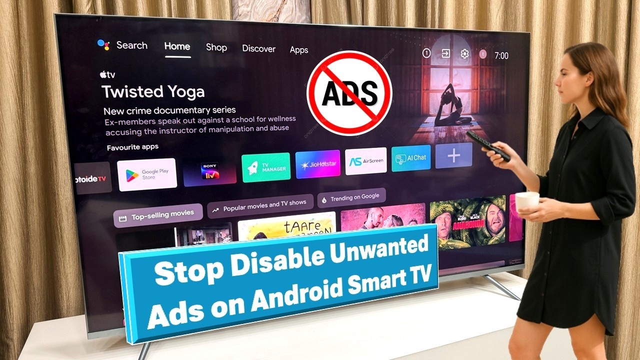 How to Stop Disable Unwanted Ads on Android Smart TV - YouTube