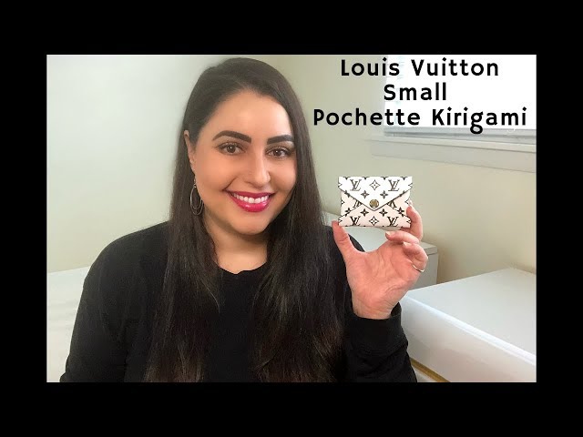 Louis Vuitton Pochette Kirigami, Small - Review, What Fits Inside, and  Initial Thoughts 