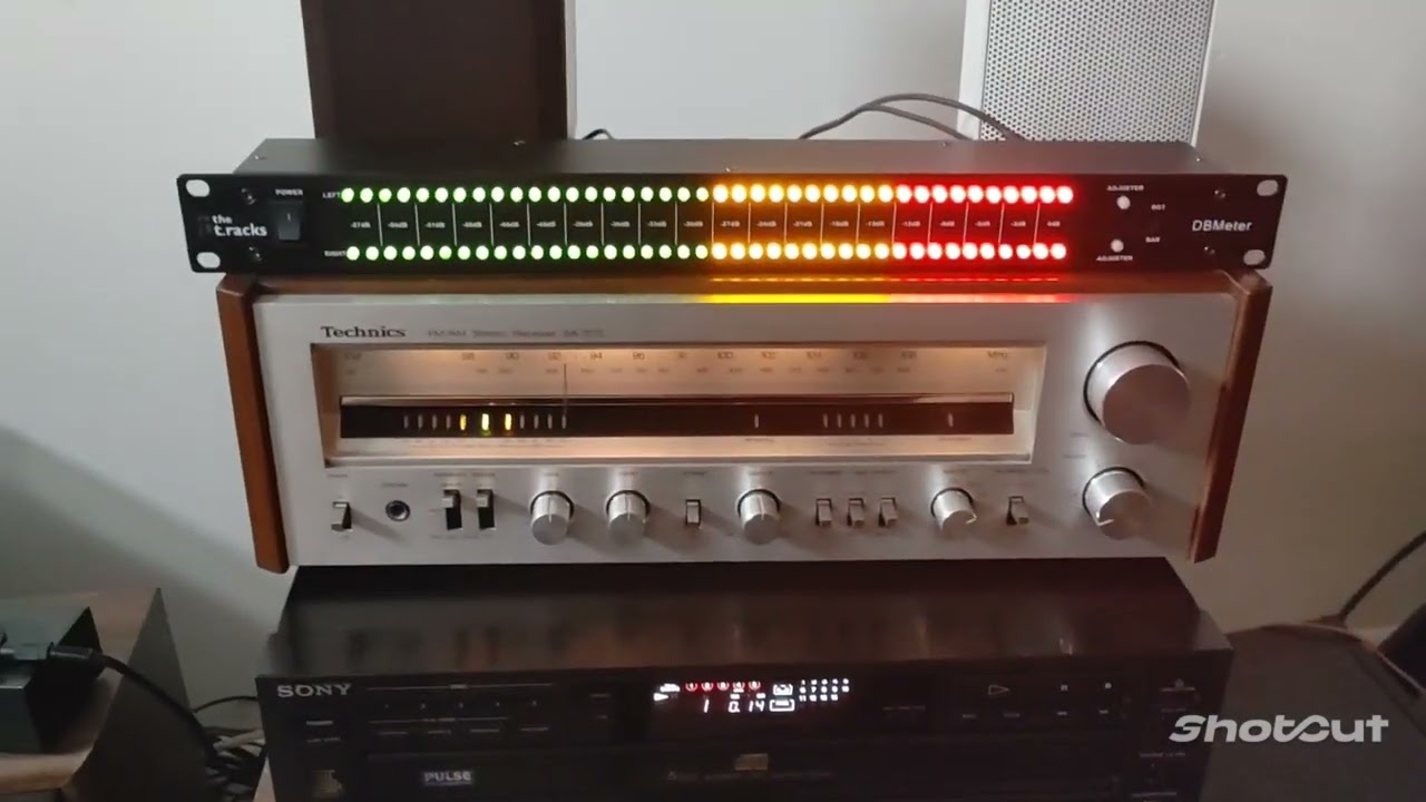 Technics SA-303 Stereo Receiver Overview and Demonstration - YouTube