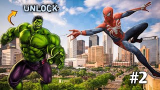 I Unlock Halk Men In Spider Fighter 3 Halk Fight And Iron Man Part 2