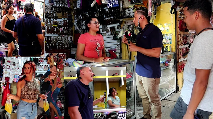 El MERCADO con las MUJERES ms BELLAS con Alfredo L...
