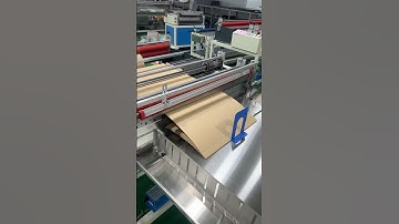 300gsm kraft paper unwinding cutting machine from roll to sheet, help you increase production.