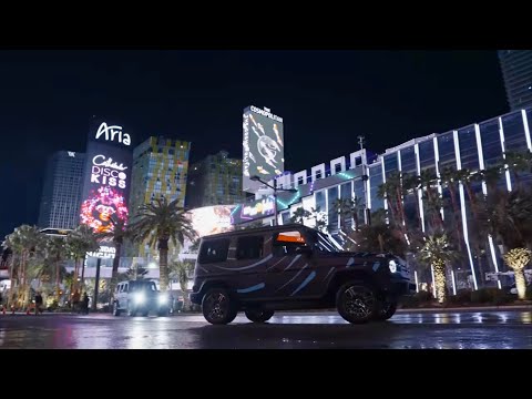 Unveiling the Game-Changing Mercedes-Benz G-Class G-Turn at CES 2024!