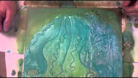 Mixed Media Canvas Board -- PART 3 - Patti Tolley Parrish - Inky Obsessions