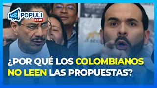 Los planes de gobierno de Cepeda y de la Espriella cambiaron para segunda vuelta