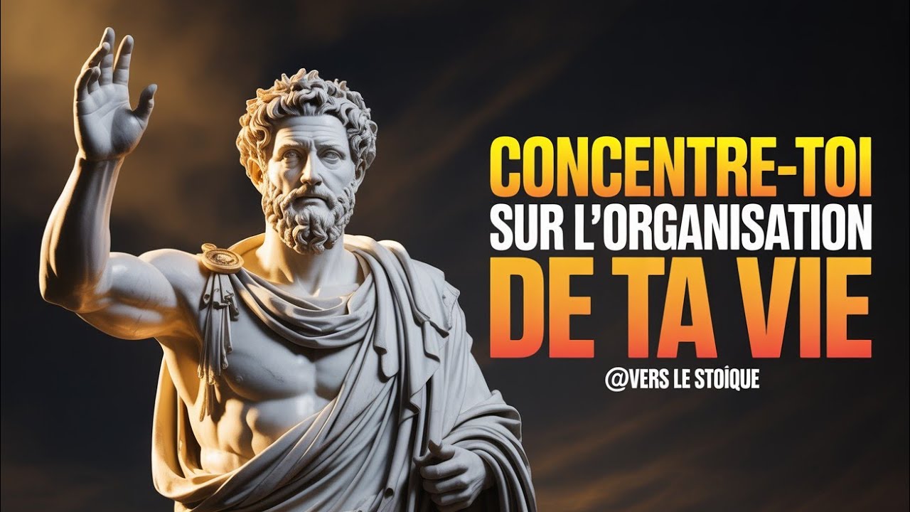 👑ORGANISE TA VIE : TRANSFORME TON CHAOS EN SUCCÈS - 9 LEÇONS STOÏCIENNES