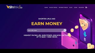 Shrinkme.io Review: Earn as high as $220 shortening URL -Make money online