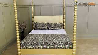 Bobbin Four Poster Bed Specs and Details