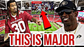 🚨Breaking News: Former Colorado WR Xavier Weaver Is SHOWING OUT With Arizona Cardinals‼️ thumbnail