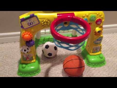 Vtech Smart Shots Sports Center with Kids Soccer and Basketball Toy Play Video