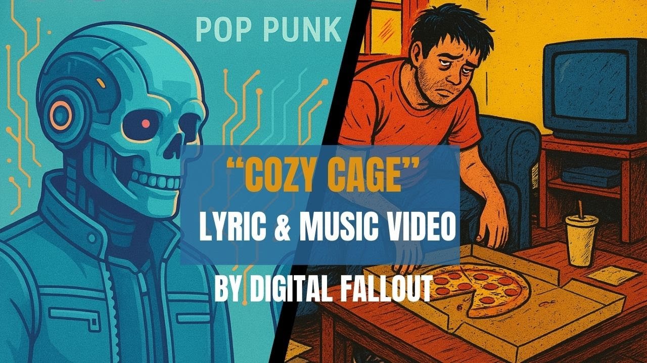 Digital Fallout – Cozy Cage (Official Music & Lyric Video)