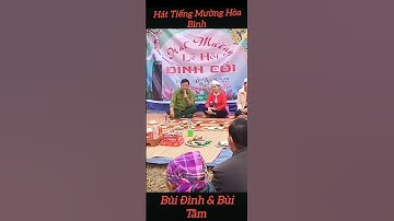 Hát Tiếng Mường Hòa Bình Hát Hay #shorts #bvtbuivantin