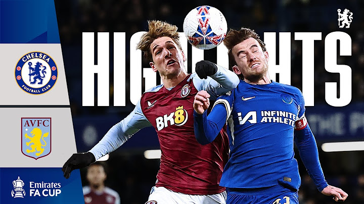 Chelsea 0-0 Aston Villa | HIGHLIGHTS | FA Cup 4th Round | Chelsea FC 2023/24