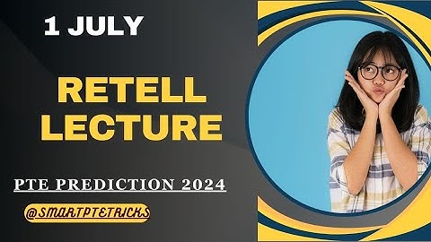 PTE RETELL LECTURE June 2024 ||  Retell lecture Templates June 2024