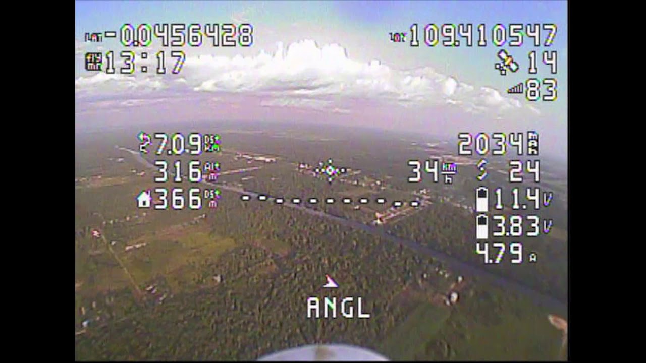 long range SkySurfer with Matek F405 and ORT Antenna