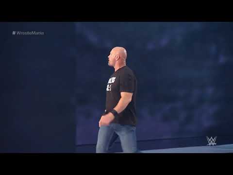 Shawn Michaels Mick Foley & Stone Cold Steve Austin Returns At WestleMania 32