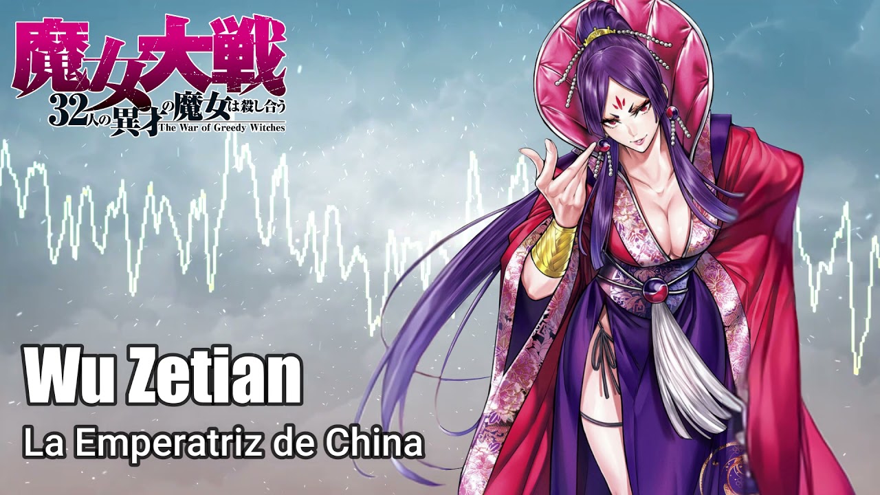 In the wiki there's no description of Wu Zetian's magical vestment. Could  someone help me? How would you describe it? : r/MajoTaisen